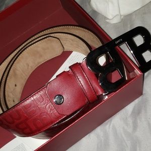 Bally mens belt